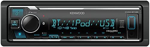 Kenwood KMM-BT38 Bluetooth Car estéreo com porta USB, rádio AM/FM, mp3 player, Multi Color LCD, rosto destacável,