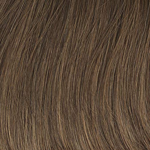 Gabor Bouncy Beauty Wig com camadas cacheadas de comprimento de longa duração de roupas de cabelo, boné médio, Chestnut iluminada