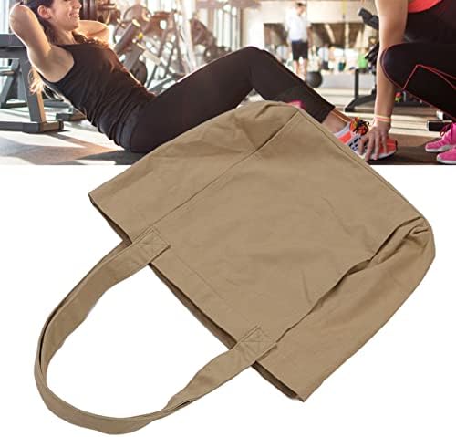 Vtosen Yoga Mat Bag, grande capacidade dobrável, bolsa de ioga com bolso interno de grandes dimensões, portátil transportadora de