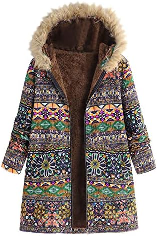 Jaquetas longas de mulheres espessadas padrões quentes imprimindo capa Faux neve plus size pavacoat inverno chuva fofa tops de