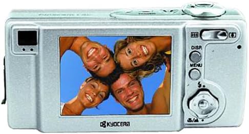 Câmera digital Kyocera Finecam L4V 4MP com zoom óptico 3x