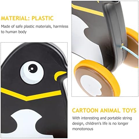 Kisangel Toddler Playset Baby Toy Toy Cute Penguin Toddler Palestando Toy Forest Animal Toy Toy para criança criança crianças brincando Use 16x12cm Toddler Toy