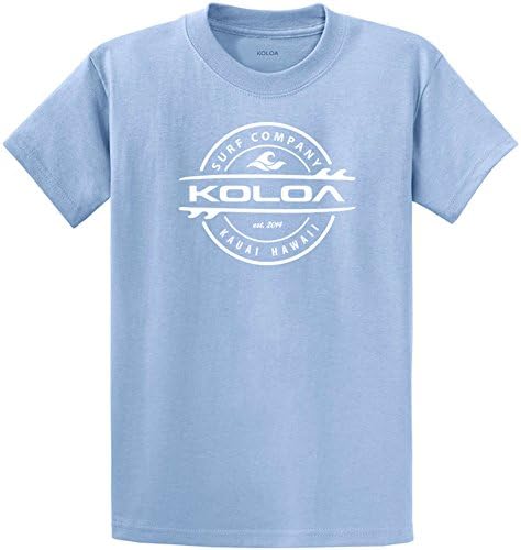 Joe USA KOLOA SURF THRUTTER logotipo de manga curta camisetas de algodão pesado. Regular, grande e alto