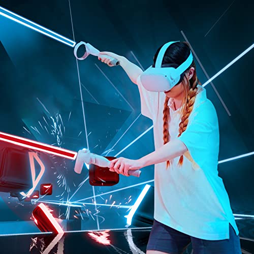 Zyber Golf Club Anexo para Oculus Quest 2 Acessórios, Extensor do Controlador para Beat Saber Golf Club Adapter para Meta