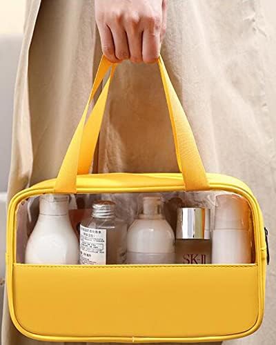 Bolsa de higiene pessoal pendurada para mulheres e homens, maquiagem resistente à água Organizador de viagens de viagem para acessórios,
