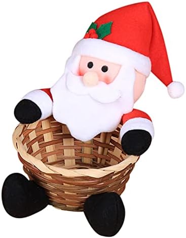 Messiyo Feliz Natal Candy Storage Basket Decoration