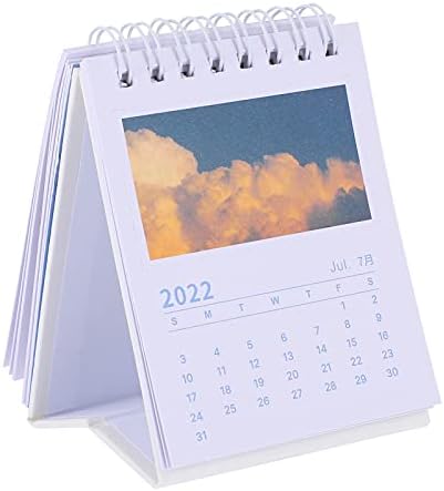 1PC2022 CALENDÁRIO PRESECIMENTO DE VELHOS DE CALENDAR, PAPEL Premium simples Estação de paisagem de desenhos animados