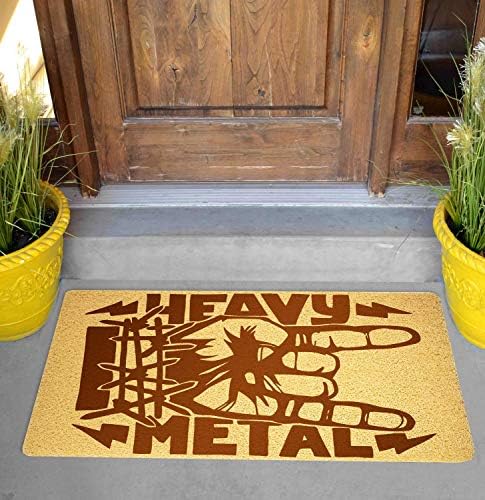 Vikarthouse Heavy metal da porta tapete doce suprimentos domésticos Décora Acessórios para presente exclusivo