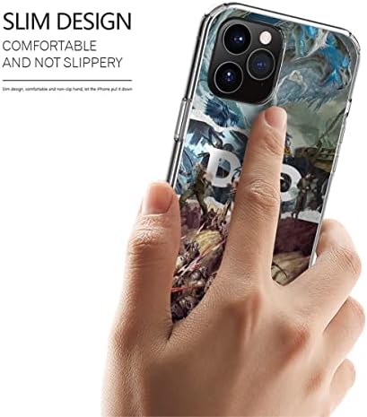 Case Telefone Compatível com Samsung 15 iPhone 14 Dungeon 11 e SE 2020 Dragons Pro Max Collage 7 8 X XR 12 13 14 Acessórios de