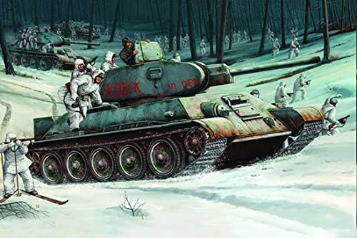 Trompetista 1/16 Russo T34/76 Mod 1942 Tank