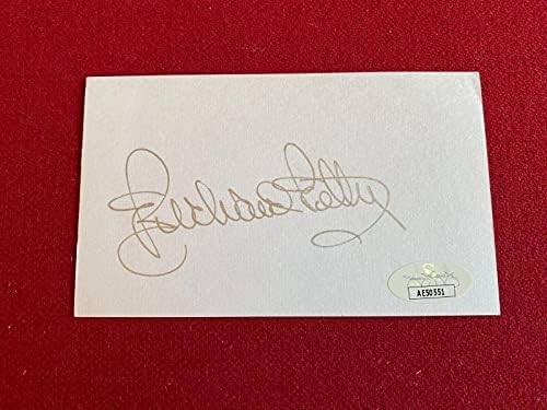 Richard Petty, autografado Cartão de índice - fotos autografadas da NASCAR
