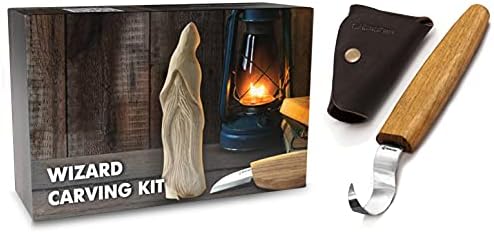 BeaverCraft Beginners Wood Escultura Kit de Whittling Diy03 gancho Faca de madeira Sk1s Hobby Diy Wood Craft Kit para adultos e adolescentes