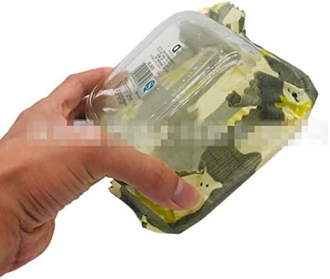 Vovolo (Bears Print 3 Pack S/M/Lreusable Wax alimentos envoltórios ecológicos embalagens ecológicas de plástico sustentável de