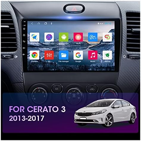 Velneg multimídia 4G CarPlay 2din Android 11.0 Radio de rádio de carro Multimídia Player Navigation GPS Compatível com Kia K3 Cerato Forte 2013-2017 3 YD
