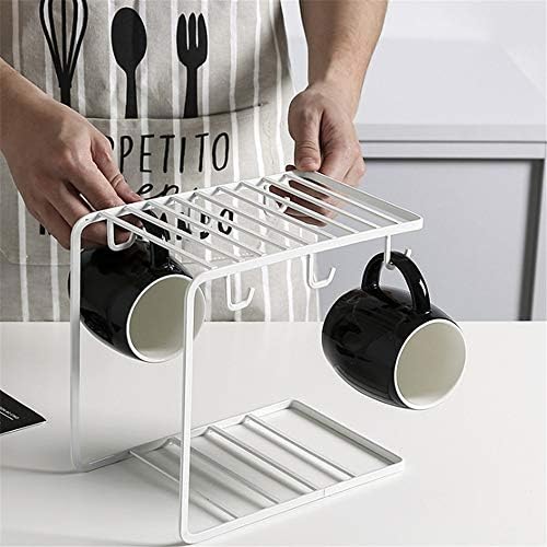 Jahh Coffet Cup Placas Rack de ferro Creative Iron Cup de cozinha rack de cozinha em casa copo de café xícara de