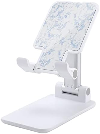 Textura de mármore azul Stand Stand dobrável Phone Holder Smartphone Stand Stand Phone Acessórios