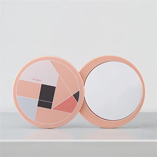 Iolmng mini maquiagem compacta bolso portátil espelho de maquiagem dobrável espelho de maquiagem feminino (cor: a, tamanho