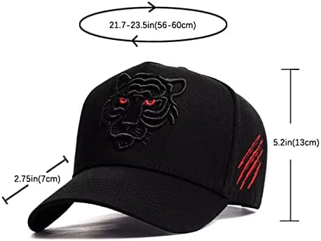 Tiger Hat Crucker Snapback Animal Cap Hats Capfeta legal Hip Hop Sports Fan Baseball Cap bordado tênis Caps para homens Mulheres