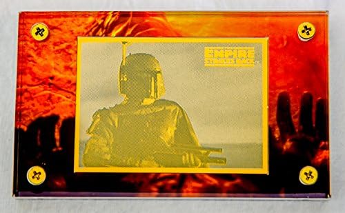 1997 Imagens autênticas de Star Wars 20th Anniversary The Empire Strikes Back Edição limitada 24K Gold Collectible Cards Combation