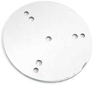 X-Dree 50mm 3 x 1w / 3w / 5w redondo de alumínio LED Placa da placa da placa da placa da placa (50mm 3 x 1w / 3w / 5w led placa