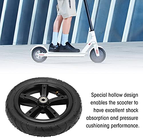 Rannyy Electric Scooter Tire, Roda pneumática de 8 polegadas 200x45 com tubo interno para scooter elétrica com cubo e rolamentos