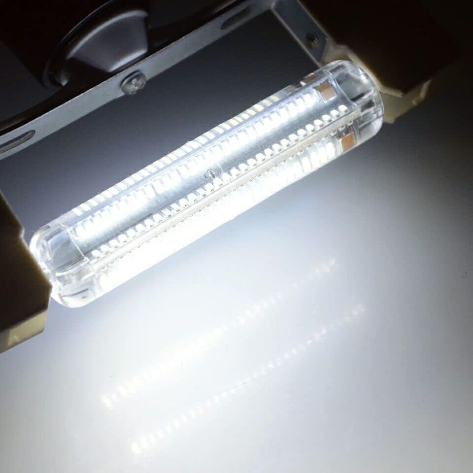 Luzes de tensão larga de zthome 4pack r7s lâmpada LED 5W 78mm SMD 3014 108 Branco puro/quente Luz de milho branca R7S de iluminação