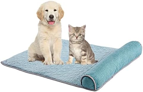 Cama de cachorro para refrigeração de verão pbed e dormir de seda de pet-gato de seda de gato de seda gato de refrigeração