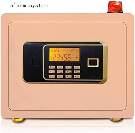 Drawer eletrônico de cofres zzhbxg seguro com teclado de dígito completo e chaves de substituição-Construção de aço sólido e design de ancoragem de parede/piso oculto-roda em pilhas AA Gabinete Seguro