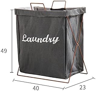 Xmsh lavanderia cestas de lasca sujeira largesize largesize algodão aquático e cesta de lavanderia de roupas sujas