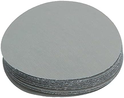 Lixa de polimento de metal de madeira 20pcs 4 polegadas de lixa redonda de 100 mm Lia de disco de disco Grit 3000-7000 gancho e disco de anel