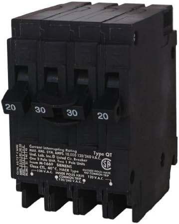 MURRAY MP23020 Um poste duplo de 30 A DUPLO DOIS DO CIRCUITOR DE POLO DE 20 ANDO