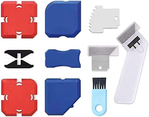 Yoki Peony Professional Silicone Kiting Kit, kit de perfil de silicone reutilizável com ferramentas de acabamento de selante e ferramentas