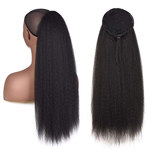 Clipe em Afro Kinky Straight Ponytail Extension