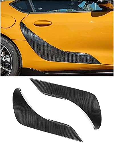 Substituição para o presente de 2020 Toyota A90 A91 supra | JDM Factory Style Carbon Fiber Fender Fender Vent Decar