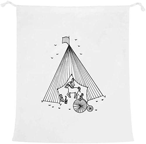 Azeeda 'Circus Tent' Laundry/Lavagem/Bolsa de Armazenamento