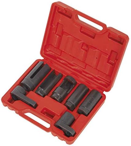 Seeley Oxygen Sensor Socket Set 7pc 3/8 & 1/2 Sq Drive