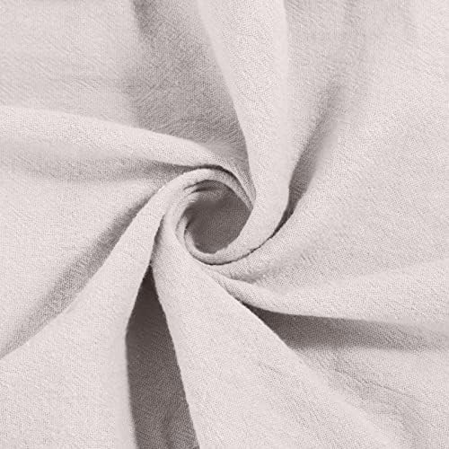 Calça de linho de algodão Mulheres Capri Casual Capri com bolsos Coloque alta cintura Calças de harém vintage de harém vintage