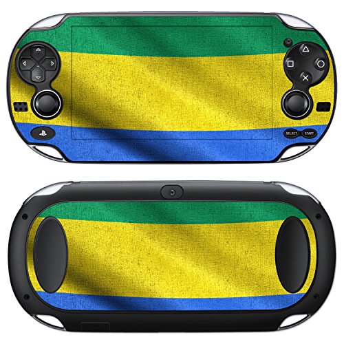 Sony PlayStation Vita Design Skin Bandeira do Gabão adesivo de decalque para PlayStation Vita