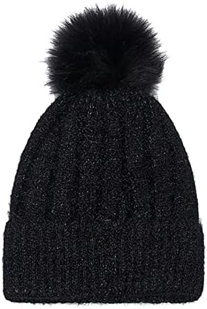 Chapéus de inverno para mulheres knit giretas de chapéu de chapéu de orelha de orelha de lã quente ciclismo de ciclismo ao ar