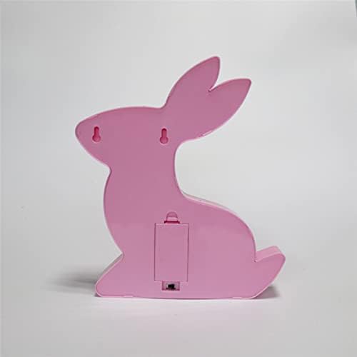 Ofário de cabeceira liderado LED Random Girls Cute Sign Gift Lamp Without Lights Bunny Table NOVO Quarto engraçado Up Rabbit