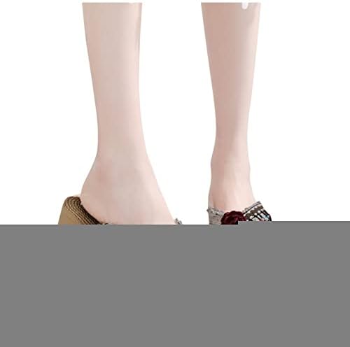 Flippers para mulheres Sandálias de chinelos de verão