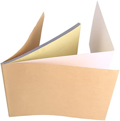 Livro de pedidos de vendas, formas sem carbono e sem carbono com cópias brancas, amarelas e rosa, 8-1/2 x 11 polegadas,