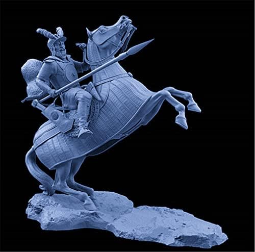 1/24 Resina Figura Modelo de Soldado Antigo Kit de Miniaturas de Resina Samurai // 4v8-5