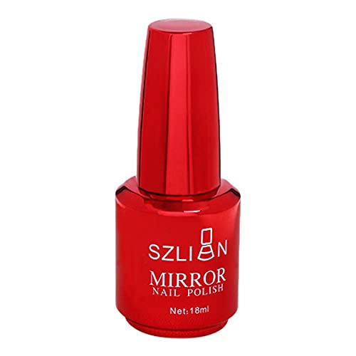 Xiahium Polishish espelho de espelho de revestimento prateado cromado metálico de cor lindos de manicure de manicure de manicure