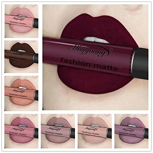 Spestyle Liquid Matte Lipstick-Maquiagem de cor não-brasa e antiaderente