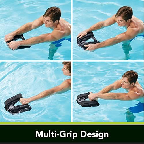 Aqua Fitness, 3-in-1- Combo Pull-Kick-Swim Kickboard, dispositivo de treinamento de natação de espuma EVA, adultos