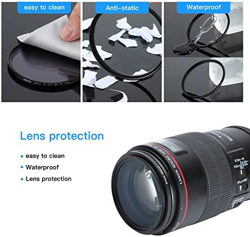 NEWKS FILTRO DE PROTEÇÃO UV MRC de 40,5 mm, 16 FLIT para UV com revestimento multi-camada/alta definição/resistência à prova d'água/Scratch com filtro UV ultra-rico para nano-revestimento e UV para lente de câmera de 40,5 mm para lente de câmera