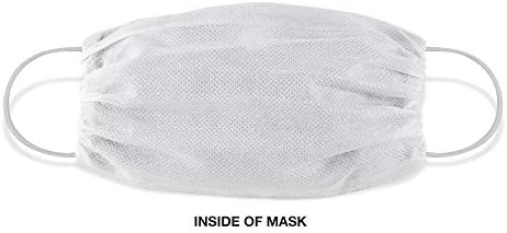 Martex Health Reutilable Futebol lavável Juventude de duas camadas coletadas de máscaras faciais - 3 pacote