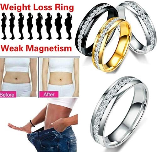 Yingren anel de anel de saúde de anel de anel de anel inoxidável de anel de saúde Slimming Slimming Stimulante Acupadores