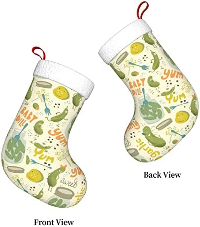 Yoigng Pickle Christmas Stocking Xmas meias